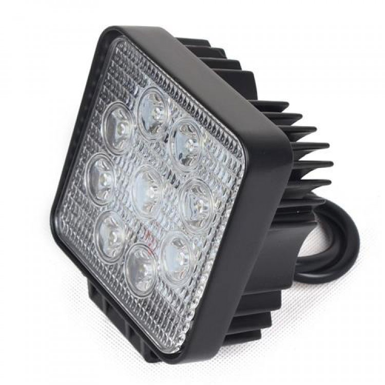 Farol Milha Auxiliar de Led 27w 9 Led 006