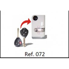 Chave Carcaça Canivete Corolla Novo Branca ref 072