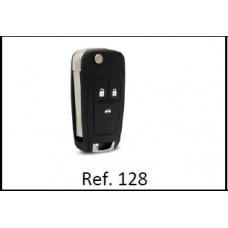 Chave Carcaça Cruze 3 Botões ref 128