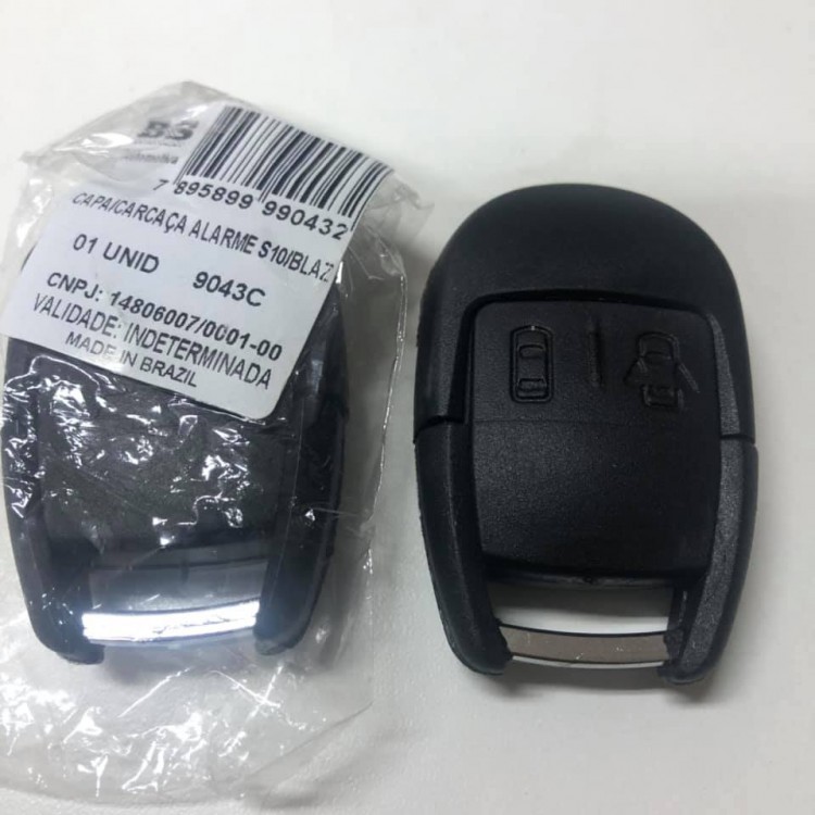 Capa carcaça alarme S10, Blazer ref 9043c 