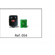 Controle Com Placa Ford 3 Botões ref 054
