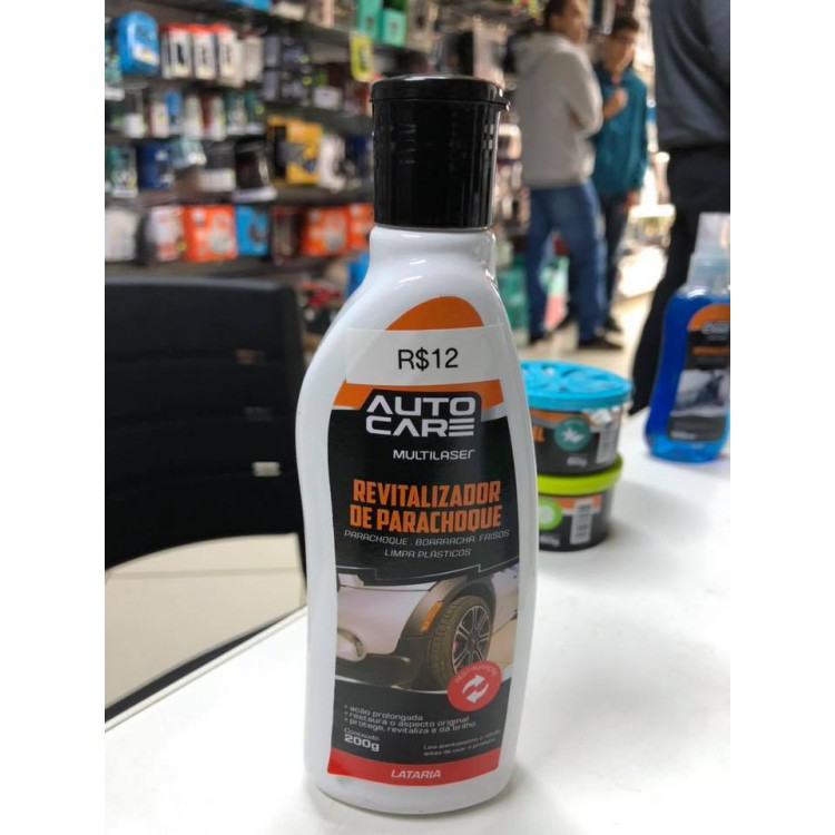 revitalizador para-choque, borrachas frisos, limpa plásticos 200 ML 