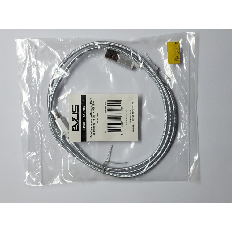 Evus Cabo micro USB 2.0 Modelo C-058