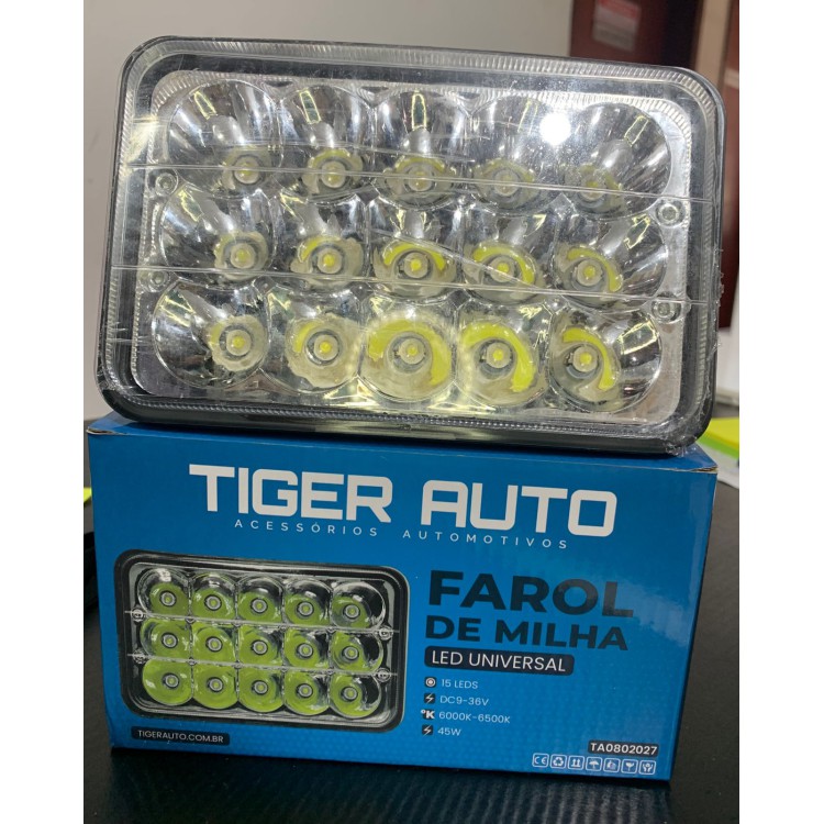 Farol de Milha Led Universal 15 leds TA0802027