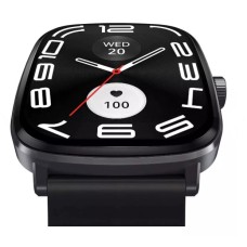 Smartwatch Haylou RS5 AMOLED à Prova D'Água com Caixa e Pulseira Pretas