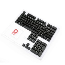 Conjunto de Teclas Redragon A111, PBT Double Shot, Preto, A111-BLACK