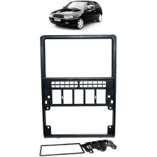 MOLDURA 2 DIN VW GOL/PARATI/SAVEIRO (BOLA G2) PRETO - UV PROTECTION 4027