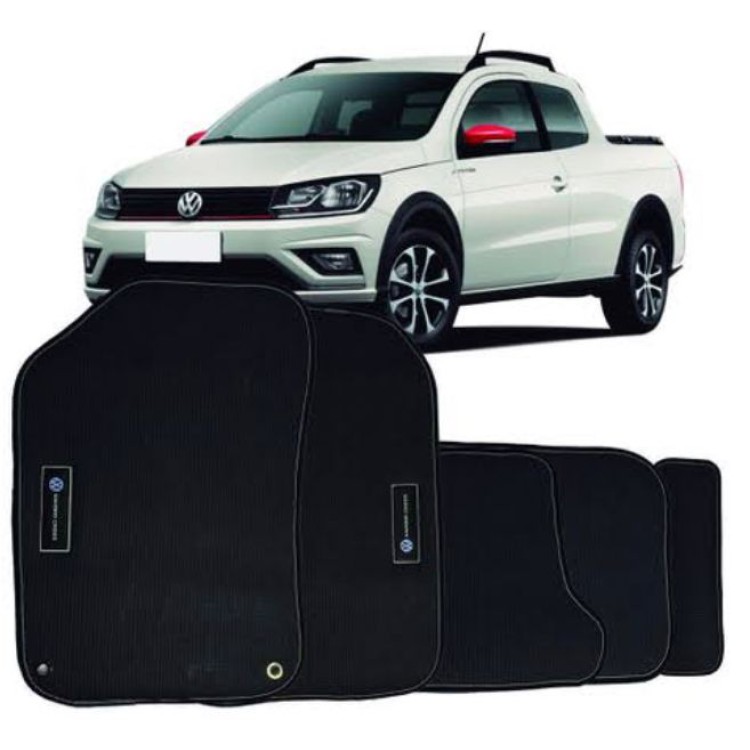 Jogo de Tapete Saveiro Cross 10/14