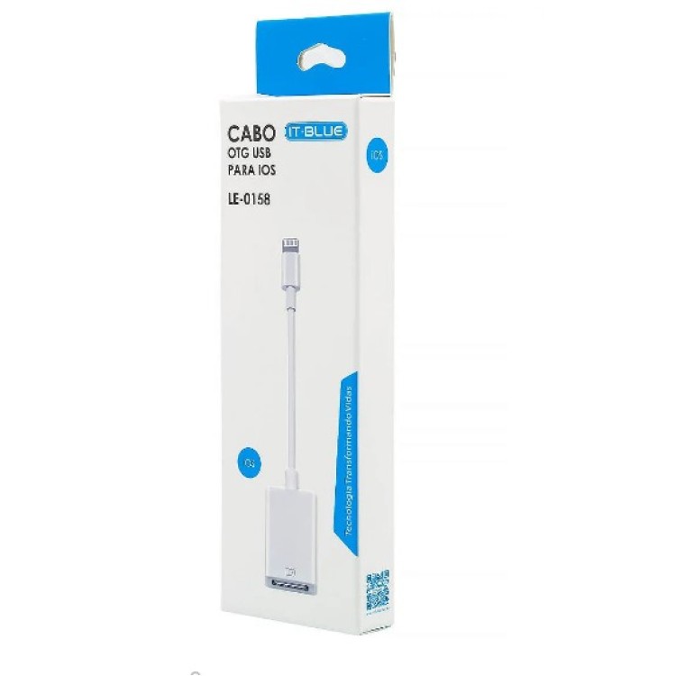 Cabo OTG USB para iOS le-0158