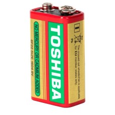Bateria Alcalina 9V  (C/1 Bateria) Toshiba