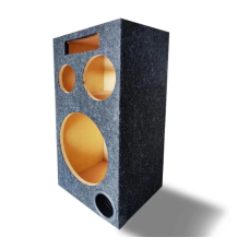 Caixa Rpl Vazia Bob Residencial 1 Sub +1 Radio + 1Tweeter + Corneta.