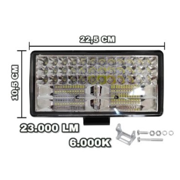 Farol De Milha Auxiliar Briwax Led 252w FK-F1252W 09-36V
