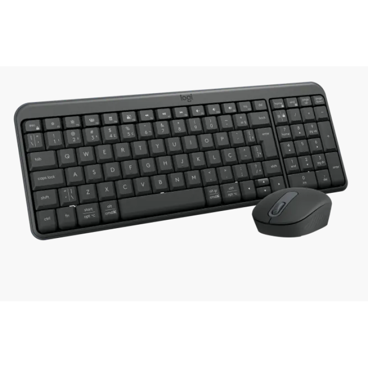 Combo Teclado e Mouse Sem Fio Logitech MK250 Bluetooth