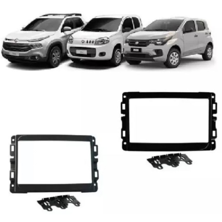 Moldura Fiamon Toro Mobi Uno 2016 preto 4005