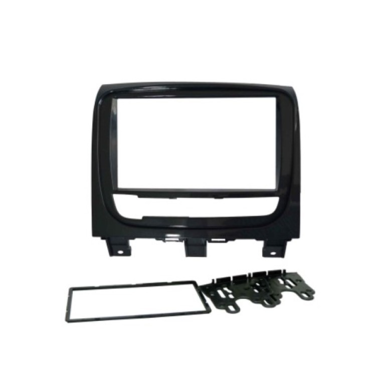 MOLDURA 2907 6.8" E 7" FIAT STRADA / STRADA ADVENTURE / PALIO WEEKEND / PALIO WEEK ADVENTURE / SIENA 2013/2019