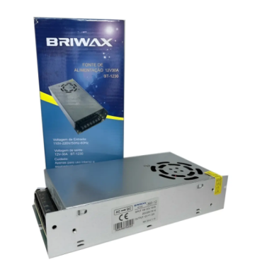 Fonte Chaveada 30a 12v Briwax