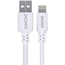 Cabo Pcyes USB A 2.0 para Lightning para Iphone 1Metro Branco - PUALB-01