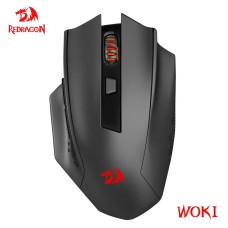 Mouse Gamer Redragon Woki 26000DPI Sem Fio Bluetooth Wirelees e Wired - Preto