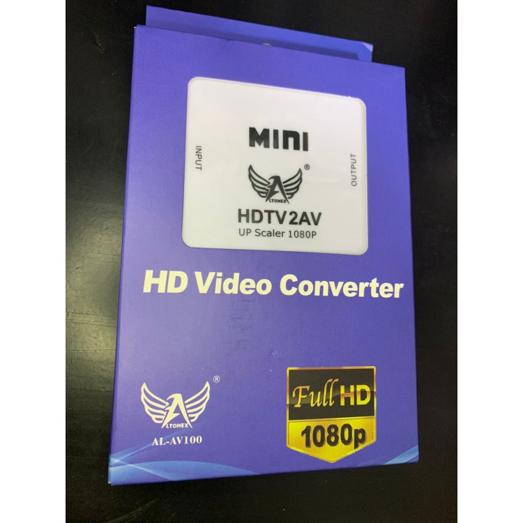 Mini Conversor Hd Vídeo HDTV2AV 