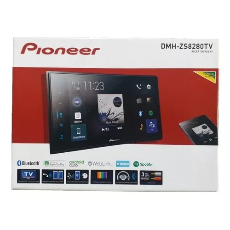 Central Multimidia Pioneer Dmh-zs8280tv 8''