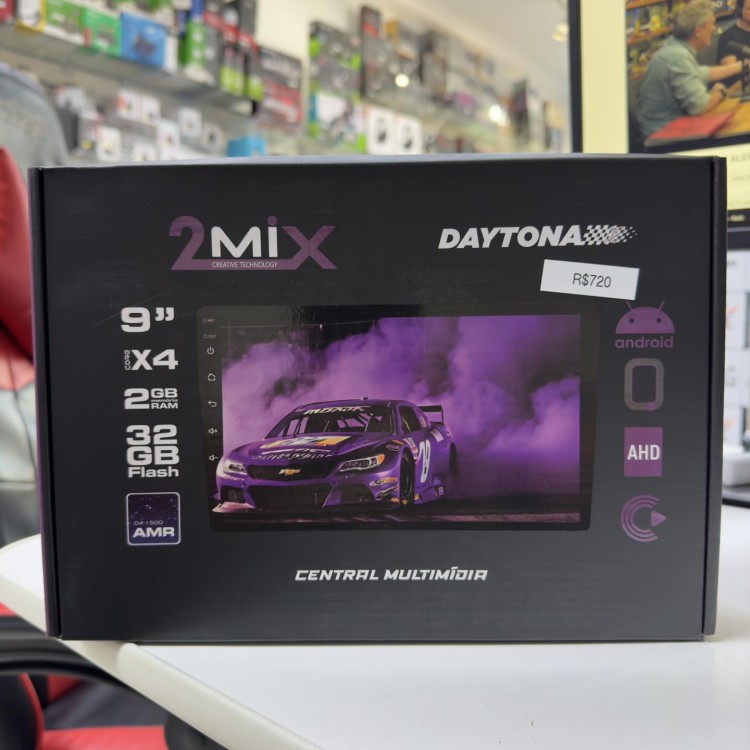 Central Multimidia universal 2Mix Daytona 9” Central Multimidia universal 2Mix Daytona 9”
