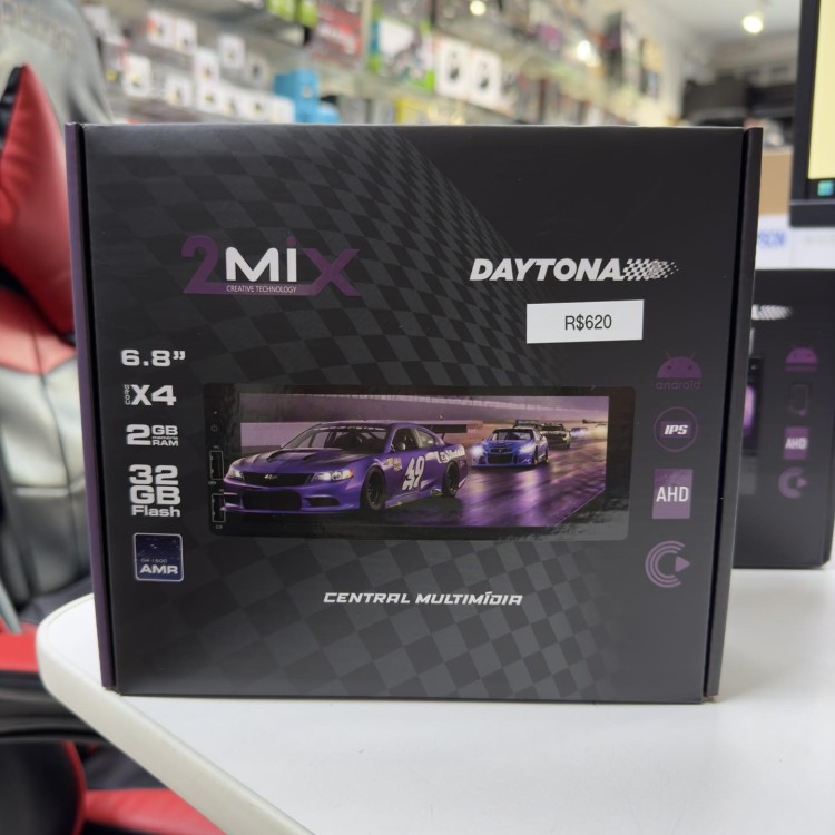 Central Multimidia universal 2Mix Daytona 6.8 Central Multimidia universal 2Mix Daytona 6.8