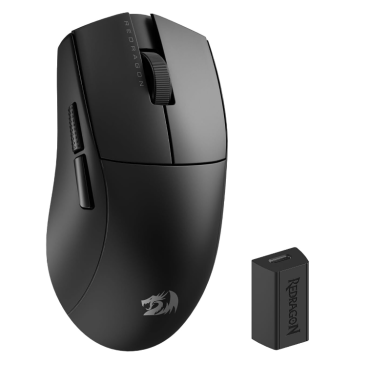 Mouse Gamer Redragon King Pro 4k Preto PAW3395 4000Hz M916-PRO-4K