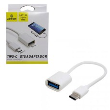 Adaptador OTG Tipo C para Celular e Tablet Lehmox - LEY-34