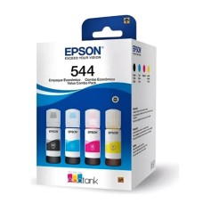 Kit 4 Tinta 544 Original Impressora L3250 L3210 L5190 L3110
