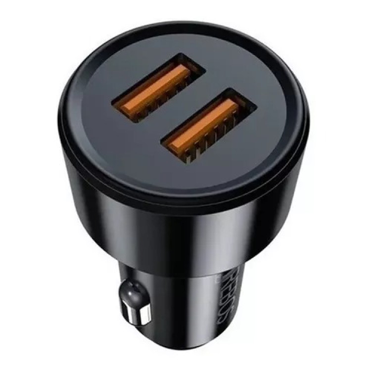 Carregador Veicular Original Hrebos Hs-368 2 Usb 3.1a Rápido