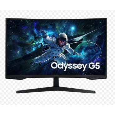 Monitor Gamer Samsung Odyssey G5, 32 ,qhd, 165hz,1ms,hdmi,dp Preto