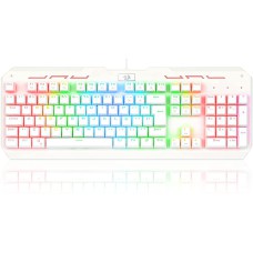 Teclado Mecânico Gamer Redragon Varuna RGB Branco ABNT2 - K559W-RGB