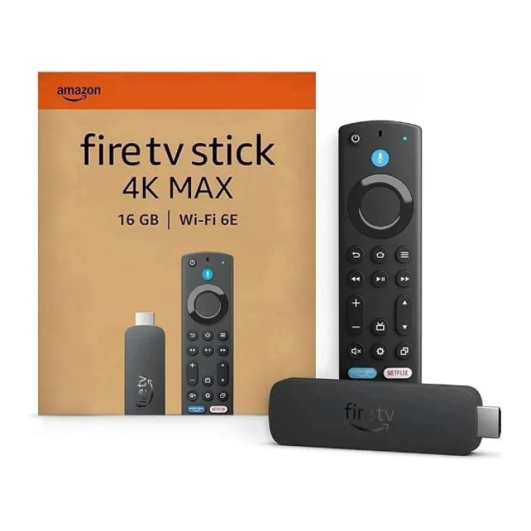 Amazon Firetvstick 4k Max 16gb Wifi 6e alexa