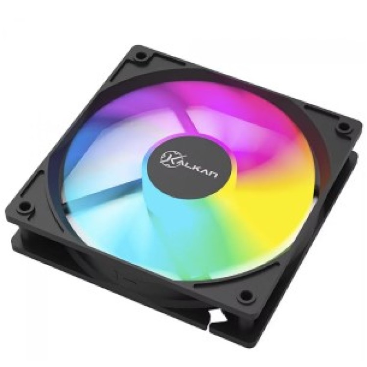 Fan 120mm Kalkan Lumen RGB Preto Klk00018 Fan 120mm Kalkan Lumen RGB Preto Klk00018