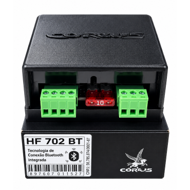 Amplificador De Potência Automotivo Hf702 2 Canais