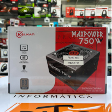 Fonte Gamer Kalkan MaxPower 750W
