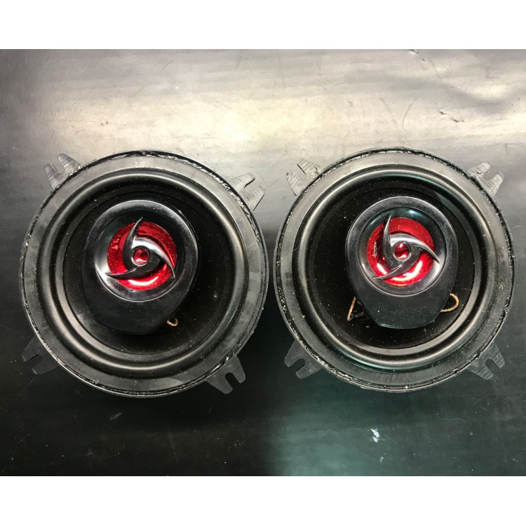 Par Alto Falantes Jr Audio Triaxial 4" Polegadas 110w 