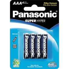 Pilha Panasonic Comum AAA Com 4 Unidades R03UAL/4B