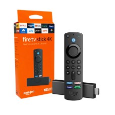 Amazon Fire Tv Stick 3 geração 4k Com Controle Remoto por Voz com Alexa