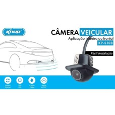 Câmera De Ré Veicular Universal Kp-S108 Traseira/Frontal