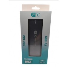 Case Adaptador SSD M.2 NVMe para USB 3.1 Tipo-C FY-855
