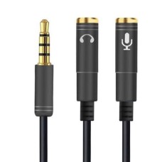 Cabo Adaptador P3 Macho X P2 P2 Fêmea Fone Headset Mxt