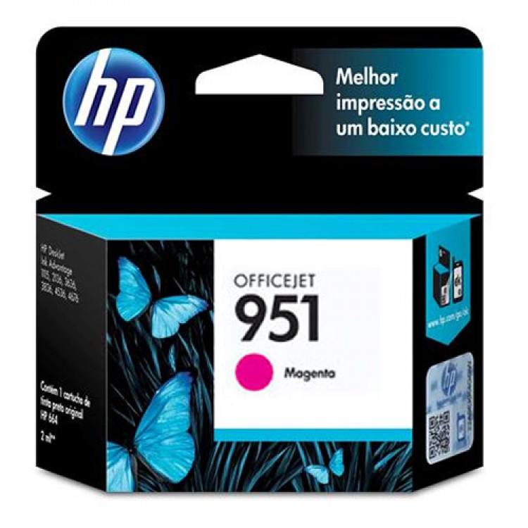 Cartucho de Tinta HP 951 Magenta