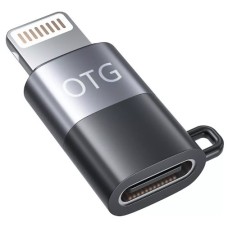 Adaptador Tipo C Femea Para Lightning Macho Otg