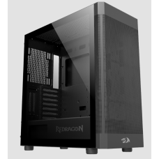 GABINETE CASCO AEROGLASS PRETO CA-602B