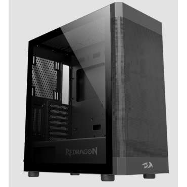 GABINETE CASCO AEROGLASS PRETO CA-602B