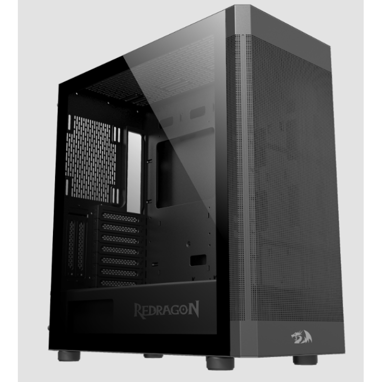 GABINETE CASCO AEROGLASS PRETO CA-602B