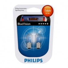 Lâmpada para Farol Philips Blue Vision T4W 12V 4W
