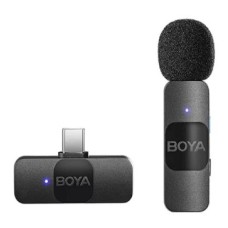 MICROFONE SEM FIO DE LAPEA BOYA BY - V10