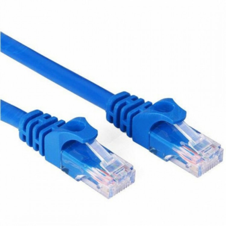 Cabo Rede Patch Cord Cat5e Rj45 1m Azul Cbx-n5c10